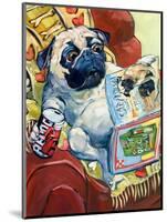 Bark a Lounger-CR Townsend-Mounted Art Print