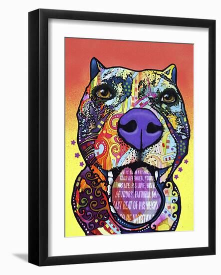 Bark Don’t Bite-Dean Russo-Framed Giclee Print