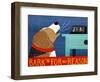 Barkin For No Reason Beagle-Stephen Huneck-Framed Giclee Print