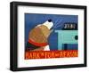 Barkin For No Reason Beagle-Stephen Huneck-Framed Giclee Print