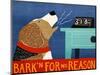 Barkin For No Reason Beagle-Stephen Huneck-Mounted Giclee Print