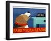 Barkin For No Reason Beagle-Stephen Huneck-Framed Giclee Print