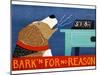 Barkin For No Reason Beagle-Stephen Huneck-Mounted Giclee Print