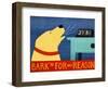Barkin For No Reason Yellow-Stephen Huneck-Framed Premium Giclee Print