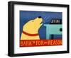 Barkin For No Reason Yellow-Stephen Huneck-Framed Premium Giclee Print