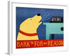 Barkin For No Reason Yellow-Stephen Huneck-Framed Giclee Print