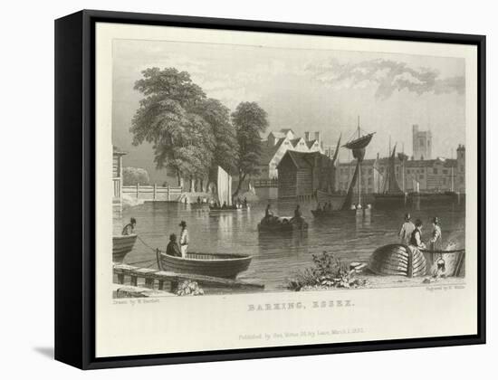 Barking, Essex-William Henry Bartlett-Framed Stretched Canvas