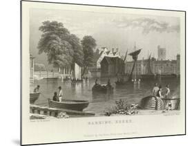 Barking, Essex-William Henry Bartlett-Mounted Giclee Print