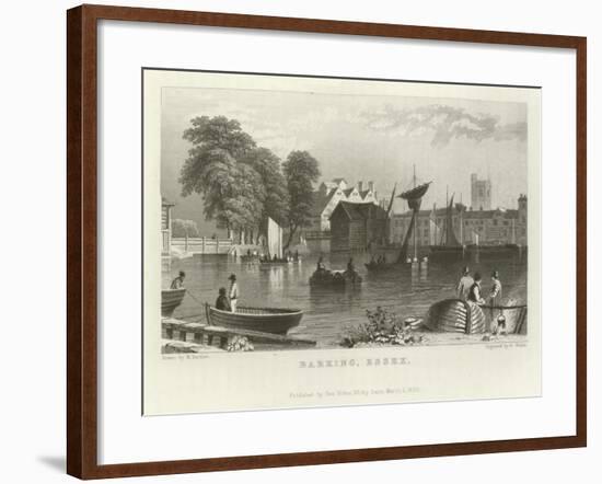 Barking, Essex-William Henry Bartlett-Framed Giclee Print