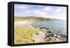 Barley Cove Beach, Dough, Cork, Ireland: A Little Bach With Cristal Clear Water-Axel Brunst-Framed Stretched Canvas