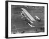 Barling Bomber Triplane in Flight-null-Framed Photographic Print