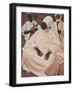 Barma Mata, Sultan De Zinder (Etude Pour Le Portrait), from Dessins Et Peintures D'afrique, Execute-Alexander Yakovlev-Framed Giclee Print