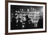 Barmaid in Smoky Pub-null-Framed Photographic Print