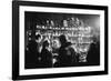 Barmaid in Smoky Pub-null-Framed Photographic Print