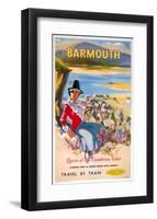 Barmouth, Queen of the Cambrian Coast-null-Framed Art Print