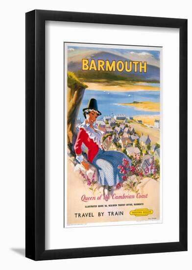 Barmouth, Queen of the Cambrian Coast-null-Framed Art Print