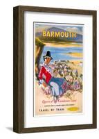 Barmouth, Queen of the Cambrian Coast-null-Framed Art Print