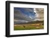 Barn Along Indian Creek and the Whitefish Range, Eureka, Montana-Chuck Haney-Framed Photographic Print