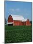 Barn and Corn Field-Joseph Sohm-Mounted Photographic Print