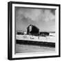 Barn and Farm Buildings in Snow, as Seen from Train Window-Walker Evans-Framed Photographic Print