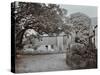 Barn and Farmhouse at Homestall Farm, Peckham Rye, London, 1908-null-Stretched Canvas