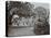 Barn and Farmhouse at Homestall Farm, Peckham Rye, London, 1908-null-Stretched Canvas