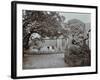 Barn and Farmhouse at Homestall Farm, Peckham Rye, London, 1908-null-Framed Premium Photographic Print