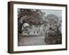 Barn and Farmhouse at Homestall Farm, Peckham Rye, London, 1908-null-Framed Premium Photographic Print