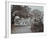 Barn and Farmhouse at Homestall Farm, Peckham Rye, London, 1908-null-Framed Photographic Print