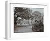 Barn and Farmhouse at Homestall Farm, Peckham Rye, London, 1908-null-Framed Photographic Print