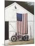 Barn and Motorcycle-Zhen-Huan Lu-Mounted Art Print