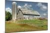 Barn and Silo, Minnesota, USA-Michael Scheufler-Mounted Photographic Print