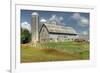 Barn and Silo, Minnesota, USA-Michael Scheufler-Framed Photographic Print