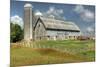 Barn and Silo, Minnesota, USA-Michael Scheufler-Mounted Photographic Print