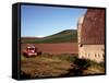 Barn and Truck in Palouse Area, Washington, USA-Janell Davidson-Framed Stretched Canvas