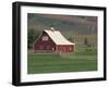 Barn and Windmill in Colfax, Palouse Region, Washington, USA-Adam Jones-Framed Photographic Print