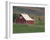 Barn and Windmill in Colfax, Palouse Region, Washington, USA-Adam Jones-Framed Photographic Print