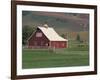 Barn and Windmill in Colfax, Palouse Region, Washington, USA-Adam Jones-Framed Photographic Print