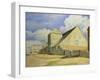 Barn at Cherington, Gloucestershire-William Rothenstein-Framed Giclee Print