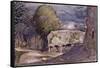 Barn at Shoreham-Samuel Palmer-Framed Stretched Canvas