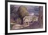 Barn at Shoreham-Samuel Palmer-Framed Giclee Print