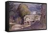 Barn at Shoreham-Samuel Palmer-Framed Stretched Canvas