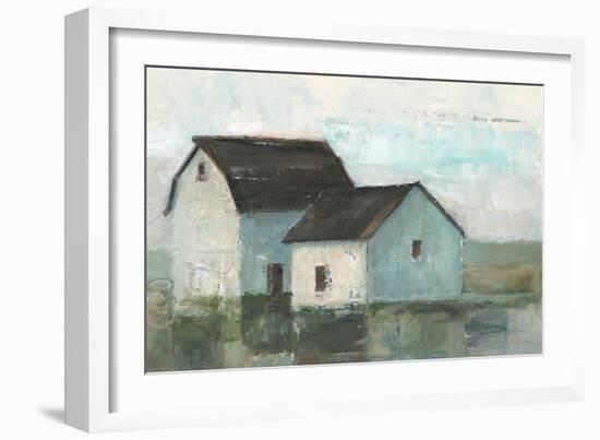 Barn at Sunset II-Ethan Harper-Framed Art Print