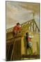 Barn Builders, 1836-Asher Brown Durand-Mounted Giclee Print