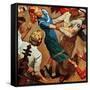 "Barn dance," November 25, 1944-Mead Schaeffer-Framed Stretched Canvas
