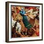 "Barn dance," November 25, 1944-Mead Schaeffer-Framed Giclee Print