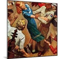 "Barn dance," November 25, 1944-Mead Schaeffer-Mounted Giclee Print