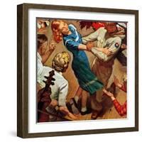 "Barn dance," November 25, 1944-Mead Schaeffer-Framed Premium Giclee Print