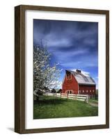 Barn, Ellensburg, Washington, USA-Charles Gurche-Framed Photographic Print