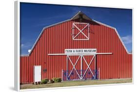 Barn, Farm and Ranch Museum, Elk City, Oklahoma, USA-Walter Bibikow-Framed Photographic Print